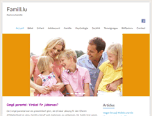 Tablet Screenshot of famill.lu